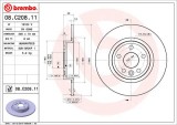 BREMBO 08.C208.11 PRIME LINE - UV Coated Disc frana