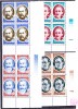 TSV$ - 1991 LP 1270 ANIVERSARI-COMEMORARI-PERSONALITATI 1991 BLOC X 4 MNH/** LUX, Nestampilat