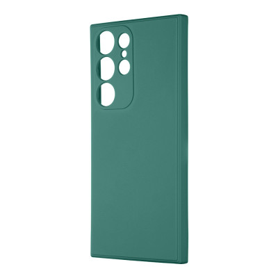 Husa de protectie telefon TPU Mat OBAL:ME pentru Samsung Galaxy S23 Ultra, Poliuretan, Verde Inchis foto