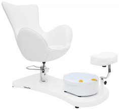 Scaun cosmetic pedichiura cu baie pentru picioare pentru salon spa foto