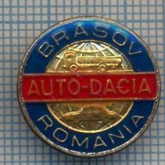 AX 760 INSIGNA - AUTO-DACIA-BRASOV -AUTOCAMION+DACIA-ROMANIA-PENTRU COLECTIONARI