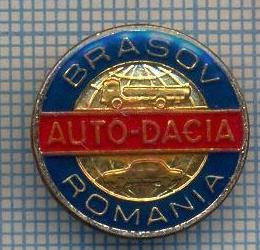 AX 760 INSIGNA - AUTO-DACIA-BRASOV -AUTOCAMION+DACIA-ROMANIA-PENTRU COLECTIONARI