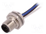 Conector M12 soclu PIN 4 tată A-DeviceNet/CANopen IP67 TE Connectivity