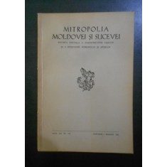 Mitropolia Moldovei si Sucevei. Anul LX, nr. 1-3, 1984
