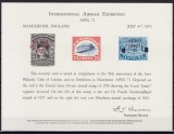 Cumpara ieftin ✅( V22 )U.S.A. 1918 celebrul "The Inverted Jenny" - timbrul de 1 milion de $ reproducere gravata pentru Expo.APEX 1973 de Aeroclubul Filatelic Londra