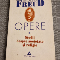 Studii despre societate si religie opere 4 S. Freud
