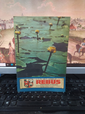 Rebus, revistă bilunară de divertisment, nr. 21 (729) anul 31, 1 nov. 1987 151 foto