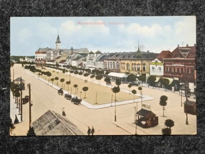 1915 - Targu Mures, piata Szechenyi (jud. Mures) foto