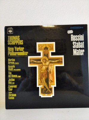 Rossini, Thomas Schippers &amp;ndash; Stabat Mater, vinil vinyl CBS (VG++) foto