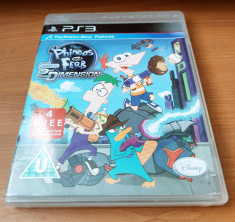 Phineas and Ferb across the 2nd Dimension, Ps3, original, alte sute de titluri foto