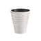 Ghiveci decorativ de flori, rotund, alb, 18/37 L, 38.8x43.6 cm, Sand GartenVIP DiyLine