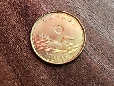 C50 - Moneda foarte veche - Canada - 1 dolari - 2020 foto