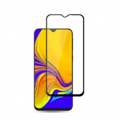 Folie de protectie sticla 6D compatibila cu Huawei Y5 2019, Contur negru