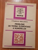 Probleme de teoria elementara a numerelor P. Radovici - Marculescu