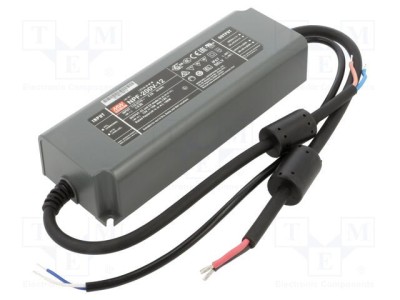 Alimentator MEAN WELL LED 200W 12VDC 15A 90-305VAC IP67 foto