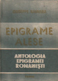 GIUSEPPE NAVARRA - EPIGRAME ALESE ( ANTOLOGIA EPIGRAMEI ROMANESTI )