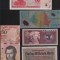 Set 5 bancnote de prin lume adunate (cele din imagini) #112