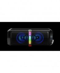 Boxa akai bluetooth cu usb/fm/aux/karaoke 60w negru abts- 82 foto