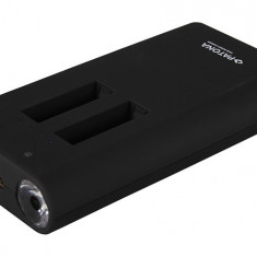 Powerbank 2x GoPro Hero 4 baterie / pentru baterii 7500 mAh ieșire USB - Patona
