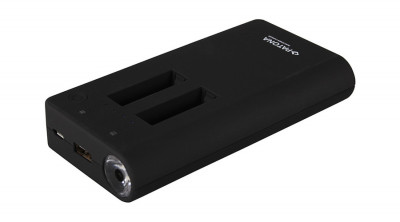 Powerbank 2x GoPro Hero 4 baterie / pentru baterii 7500 mAh ieșire USB - Patona foto