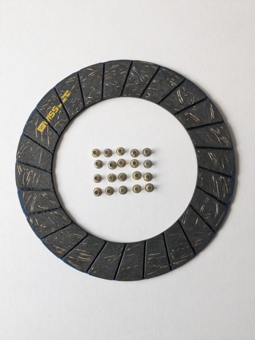 FERODOU DISC AMBREIAJ AMBELE PARTI CUPRU 200x140x3,2 mm