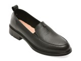 Cumpara ieftin Mocasini PASS COLLECTION negri, M560002, din piele naturala