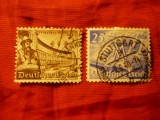 2 Timbre Germania 1940 -Deutsches Reich - Targul Leipzig ,stampilate