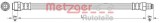 Conducta / cablu frana MERCEDES GL-CLASS (X164) (2006 - 2012) METZGER 4110317