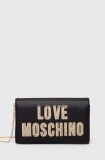 Love Moschino poseta culoarea negru