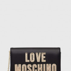 Love Moschino poseta culoarea negru