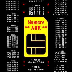 Numere Aur Gold Vip Numar Cartele Sim Prepay