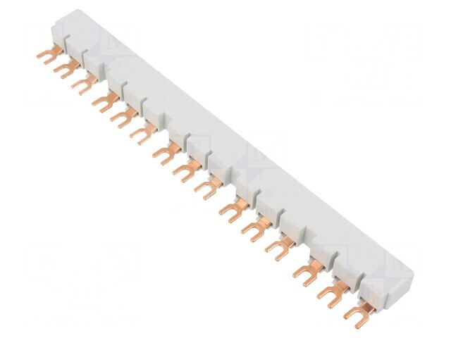 Bară Colectoare 3 Poli 10mm&sup2; 65A 690VAC 250VDC