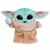Jucarie Plus Baby Yoda Grogu Disney, 17cm, Model 2, The Mandalorian, Star Wars