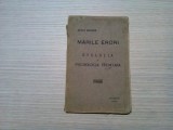 MARILE ERORI Evolutia si Psichologia Ereditara - Adolf Magder - 1923, 56 p.