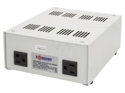 Autotransformator TOROIDY 230VAC 2000VA 115V foto