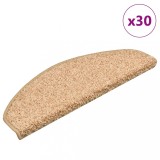 vidaXL Covorașe scară 30 buc Aur 65x21x4 cm