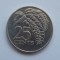 25 cents 1981 TRINIDAD TOBAGO