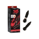 Cleme magnetice pentru sf&acirc;rcuri SINS Inquisition, design &icirc;n formă de șurub, culoare negru, 2 buc
