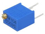 Potenţiometru 2k&Omega; 250mW liniare multitură