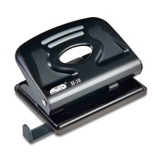 Perforator Metalic Noki H-20, Capacitate 20 Coli, Negru, Perforator pentru Hartie, Perforator de Hartie, Perforatoare Hartie, Perforatoare Birou, Perf foto