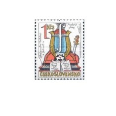 Cehoslovacia 1986 - 40th Festivalul de muzică de primăvară de la Praga, neuzata