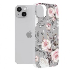 Husa pentru Apple iPhone 14 Plus, Techsuit, Marble, Gri foto