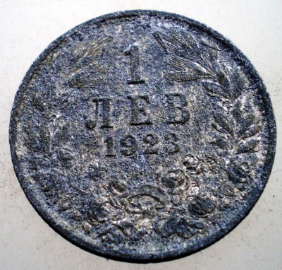 2.389 BULGARIA 1 LEV 1923 foto