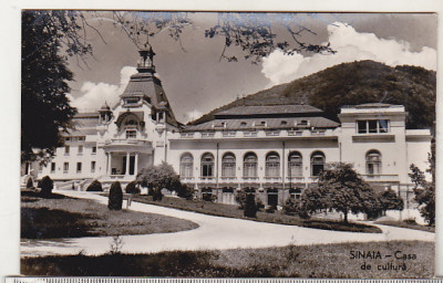 bnk cp Sinaia - Casa de cultura - circulata foto