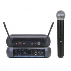 Microfon Wireless Prof + Receiver PGX B58 + Geanta / voce, prezentari, karaoke foto