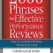 2600 Phrases for Effective Performance Reviews: Ready-To-Use Words and Phrases That Really Get Results