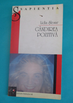 Lidia Slesar &amp;ndash; Gandirea pozitiva foto