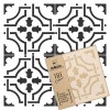 Șablon de plastic reutilizabil pentru țiglă // AMADORA - 20x20cm