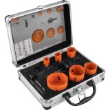 Cumpara ieftin Carote bimetal pentru gaurit lemn, metal, set 9 piese, 19-57 mm, Richmann Exclusive