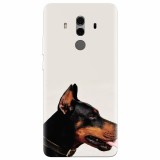 Husa silicon pentru Huawei Mate 10, Doberman
